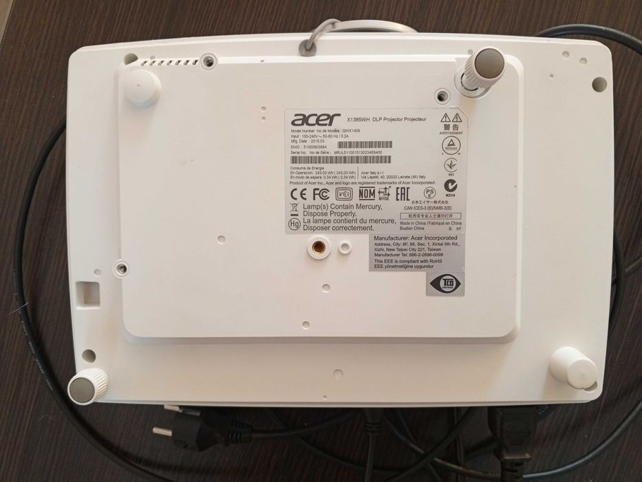 Проєктор Acer X1385WH