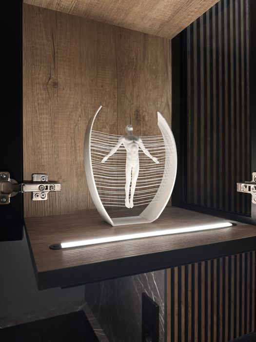 Арт статуэтка для дома ; интерьер ; фигурка ; 3D ; декор ;