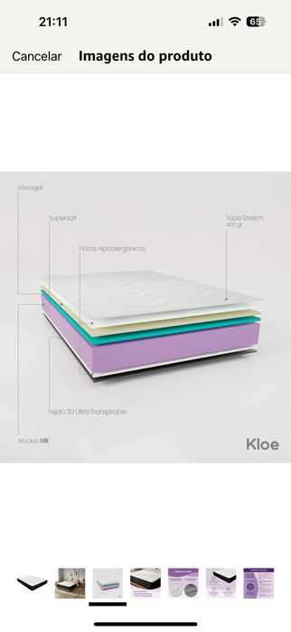 Colchão novo 90x200