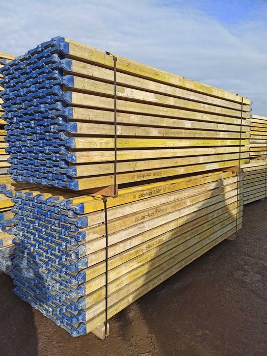 Dźwigary H20 DOKA Blaty Sklejka Stemple Podpory Trójnogi Głowice Słupy