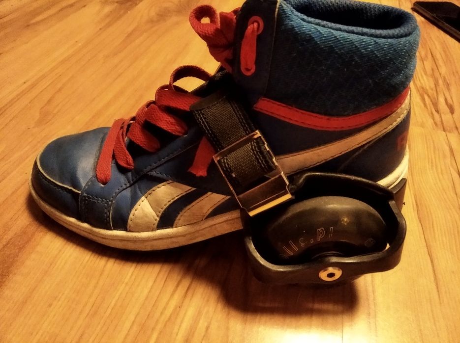 Rolki na buty nakładki świecące