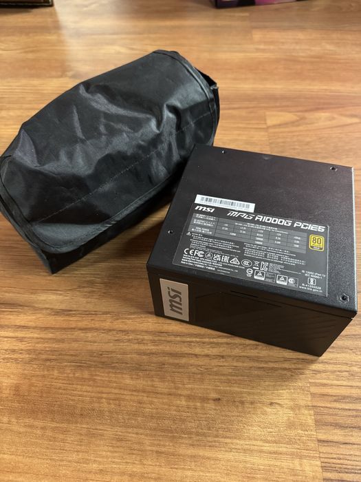 MSI zasilacz MPG A1000G PCIE5 ATX 3.0 1000w