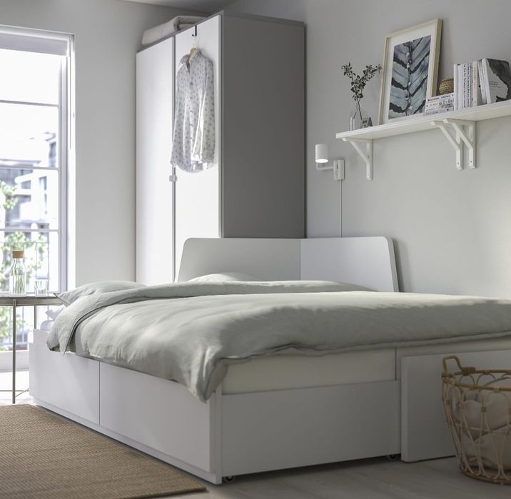 Cama individual dupla Ikea