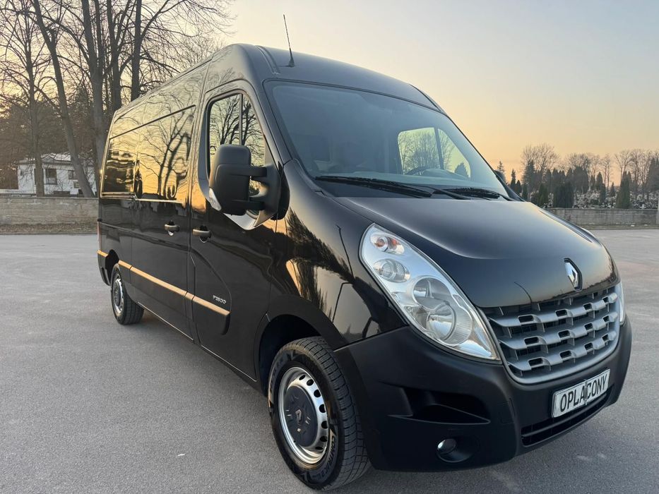 Renault MASTER L2H2  2.3DCI 125KM L2H2 Klima Elektryka Navi Furgon 3os Pdc Hak Serwis Opł.