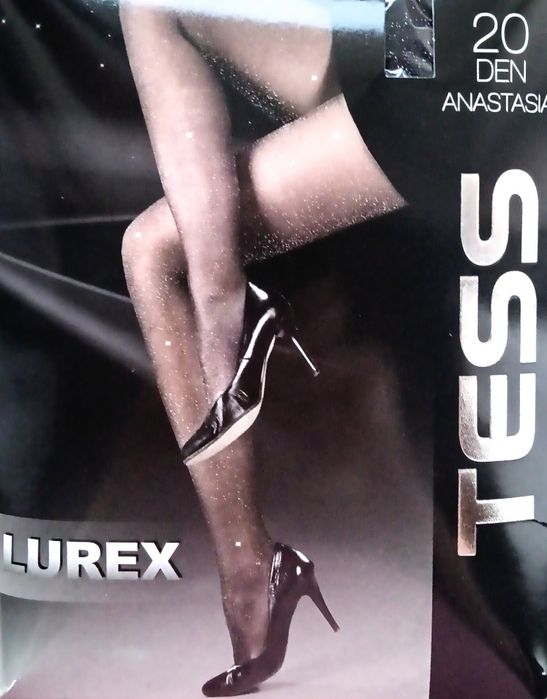 Rajstopy błyszczące 20 den lurex ANASTASIA  2-4