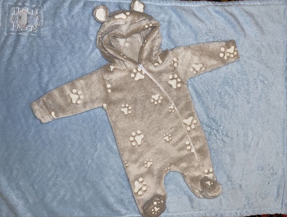 Комбинезон, слип с  лапками