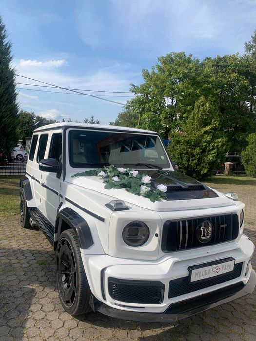 Biały Mercedes G-Class Brabus Rocket Wolne Terminy