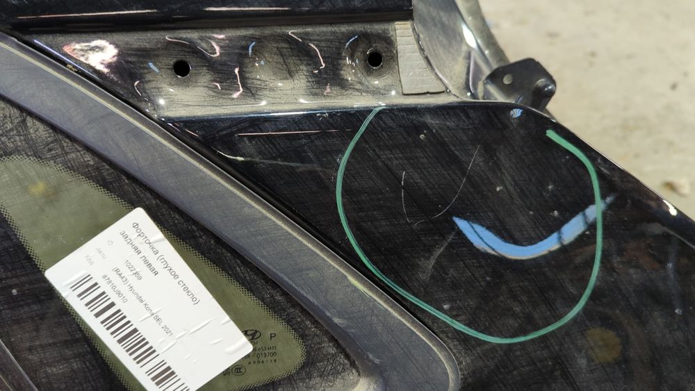 Чверть задня ліва для Hyundai Kona 2018-2021