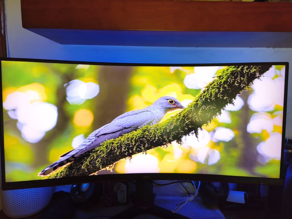 Monitor AOC Gaming Curvo 34" 2K -Como Novo