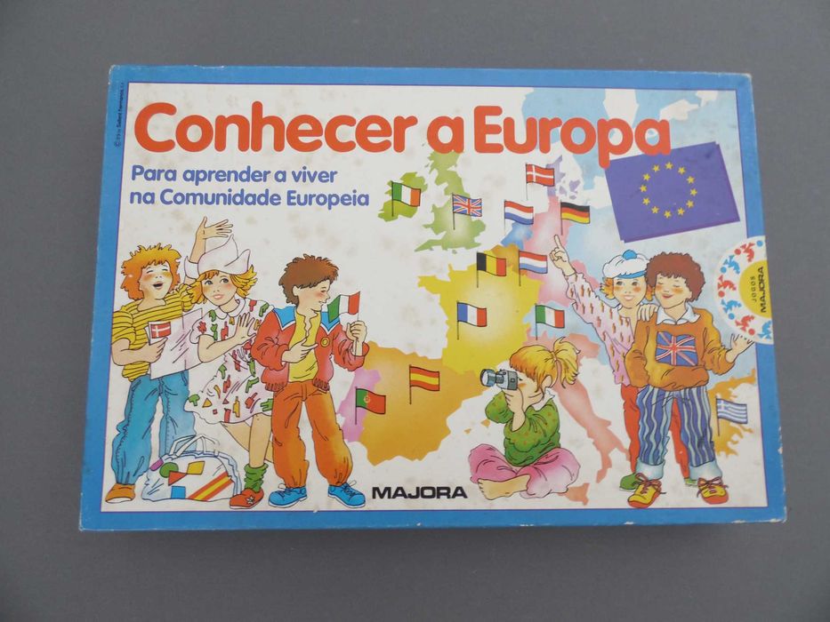 Jogo Conhecer a Europa da Majora