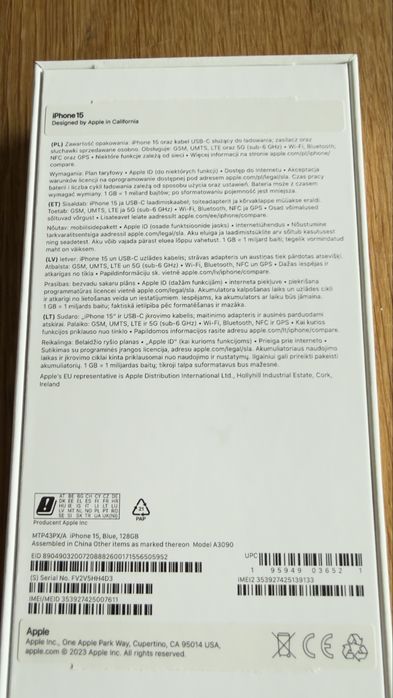 iPhone 15   128GB