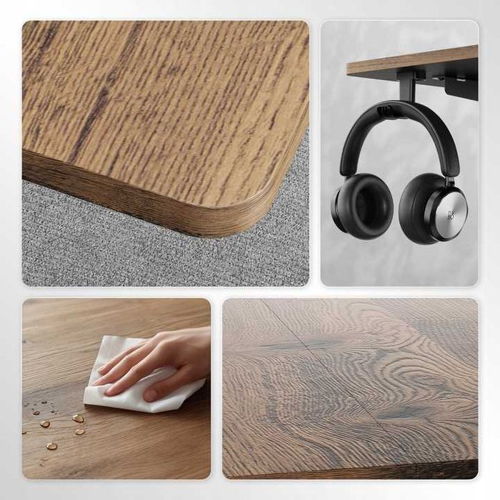 NOWE Biurko Elektryczne Gamingowe 120x60 Podnoszone Regulowane