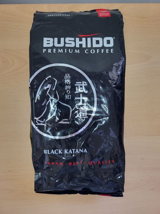 Bushido black Katana зерно 1 кг original кофе