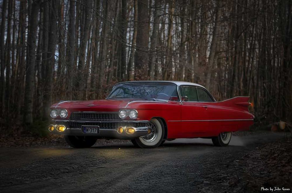 Auta do ślubu. Cadillac DeVille Cabrio/Cadillac DeVille Coupe.