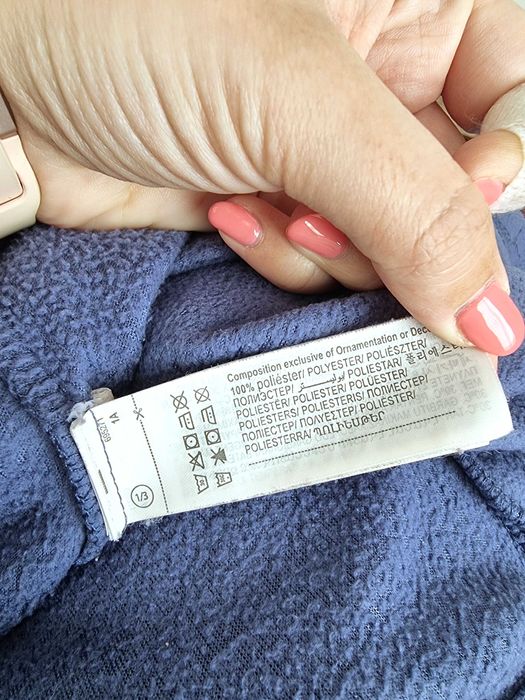 Pijama azul escuro com bolinhas brancas Minnie Women'Secret, tam XS