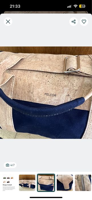 Mala viagem Mango Holdall Pelcor - NOVO