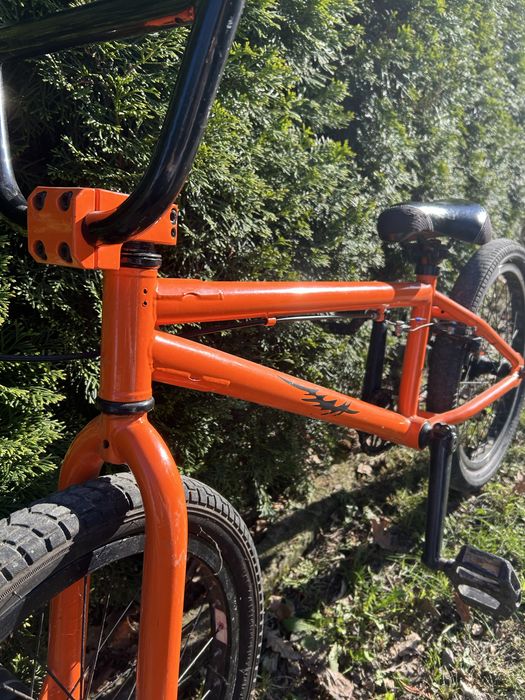 BMX szybki pomaranczowy