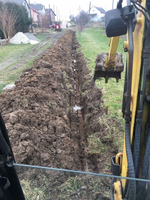 Послуги міні екскаватора, екскаватор