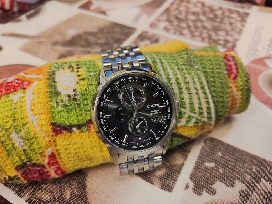 Citizen Eco-Drive Radio Controlled, Seiko Shronograph Solar, Solar