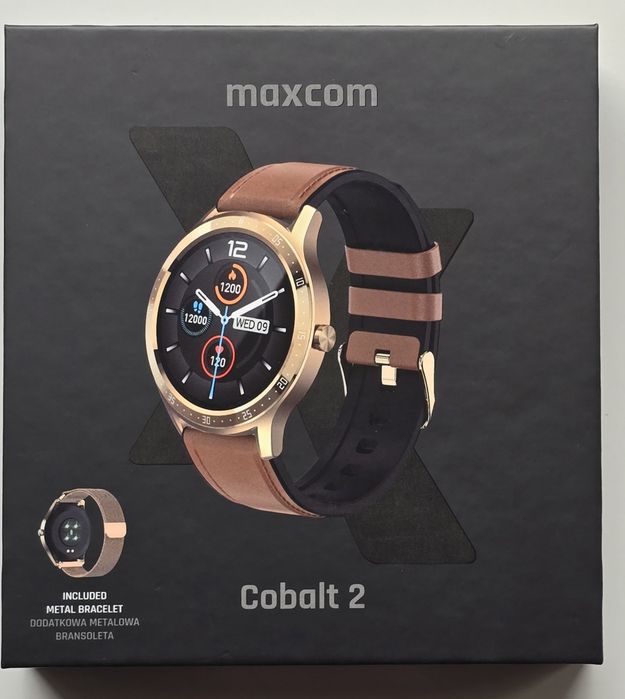 Maxcom Cobalt 2 - dobry Smartwatch na początek