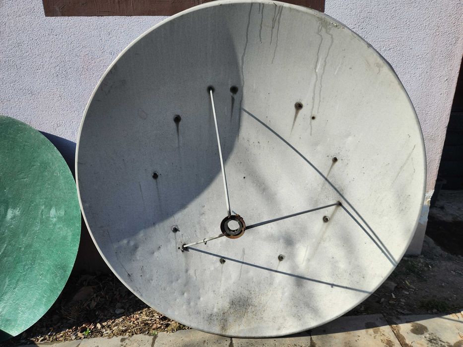 DUŻA ANTENA SATELITARNA 90cm 110cm 120cm 130cm 160cm kompletne sprawne