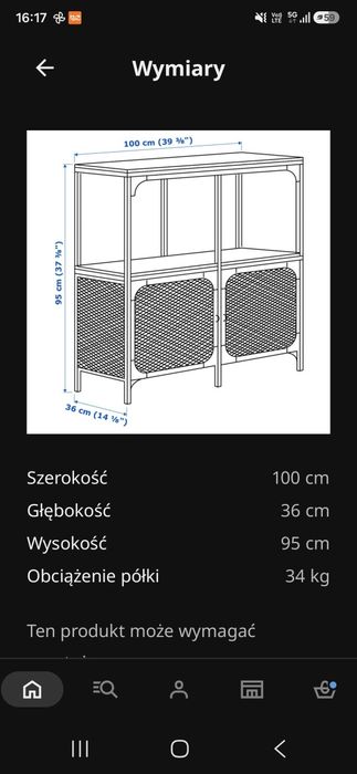 Fjallbo hit Ikea regał komoda