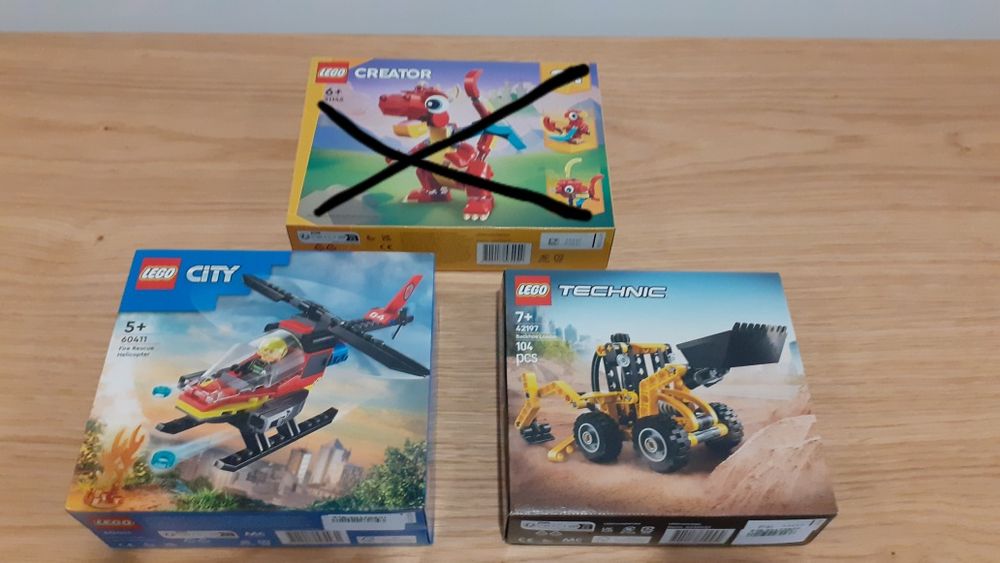 Lego novos e selados. Vendo ou troco