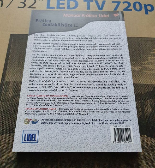 Prática contabilística II - 2 edição atualizada e aumentada