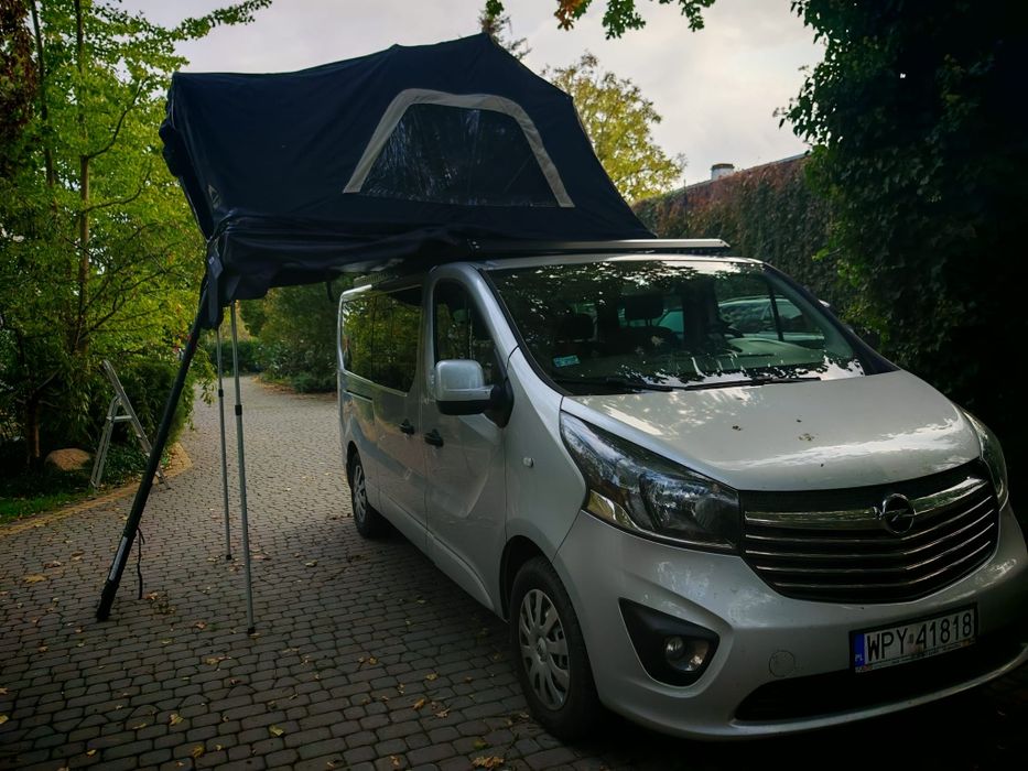 Bagażnik dachowy Trafic Vivaro kamper namiot dachowy Talento Primastar