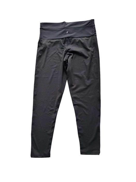 Czarne legginsy sportowe 46,XXXL Work Out getry plus size