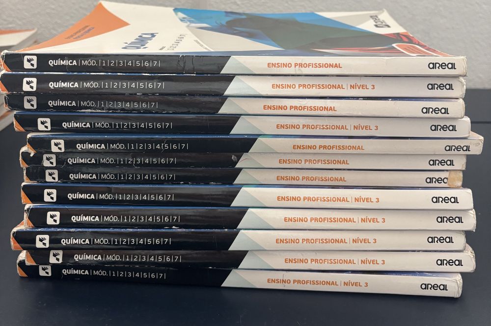 Manuais de Física e Química- Ensino Profissional