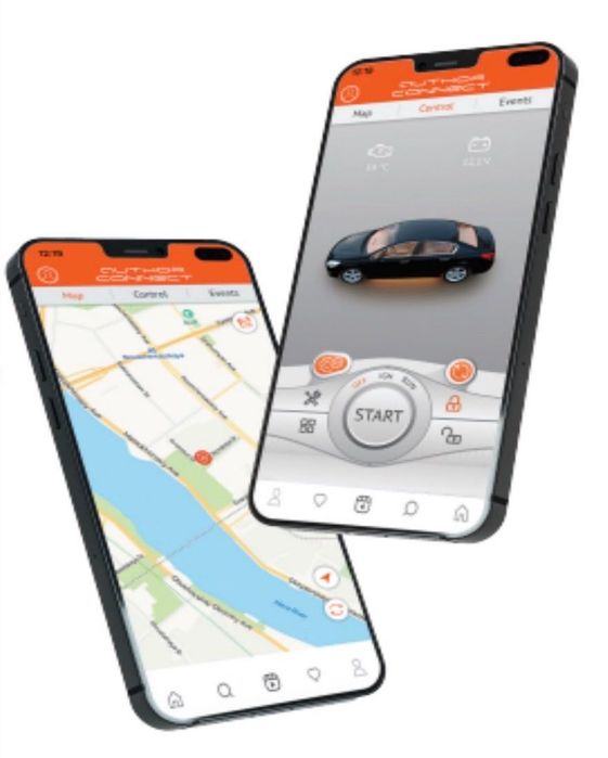 Автосигналізація Комплект Author Alarm 2CAN/2LIN 4G LTE/GPS+Дві мітки