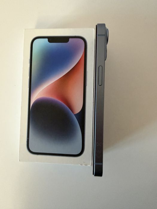 Iphone 14 niebieski 128gb kondycja 100%