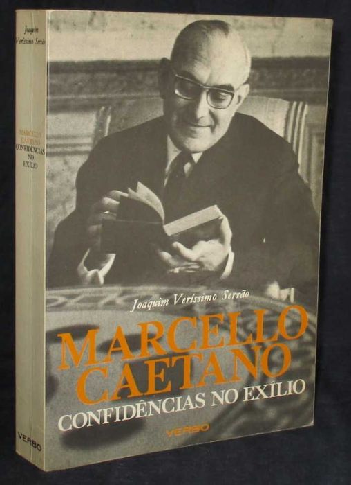 Marcello Caetano's Book: Confidences in Exile, 1985, Verbo Publisher
