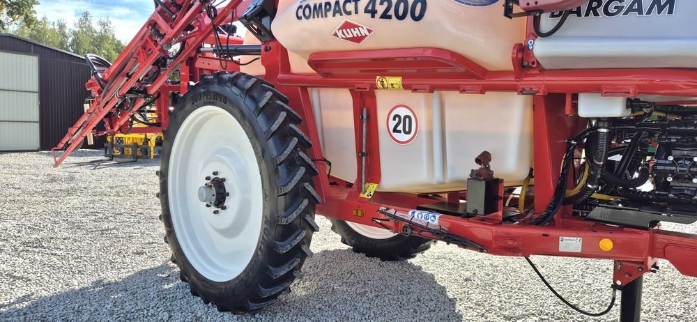 Opryskiwacz Kuhn Bargam Compact 4200, 2013r, 24/21m, GPS, Section Control, stan BDB, igła!