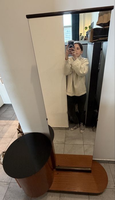 Toaletka obrotowa ArtDeco proj. Halabala, Czechoslowacja