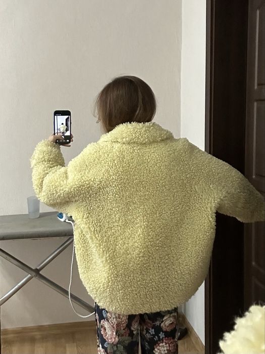 Шуба штучна, oversize