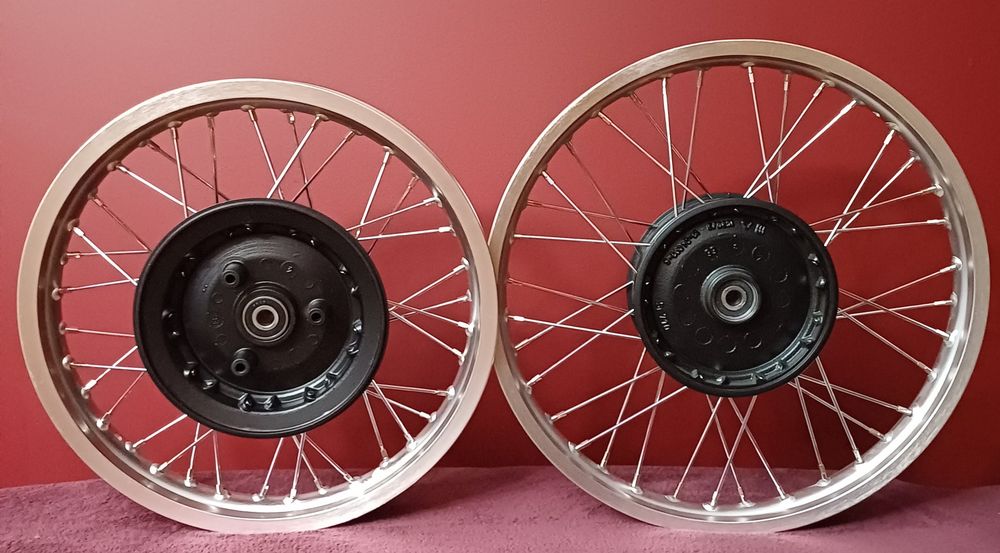 Koła MZ etz ts odrestaurowane