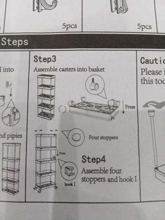 Organizer regał półki