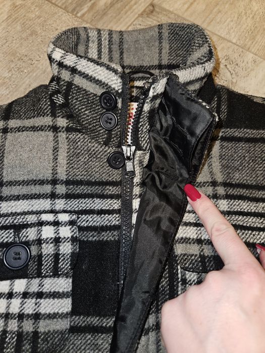 Kurtka z wełną ciepła 116 Ginkana