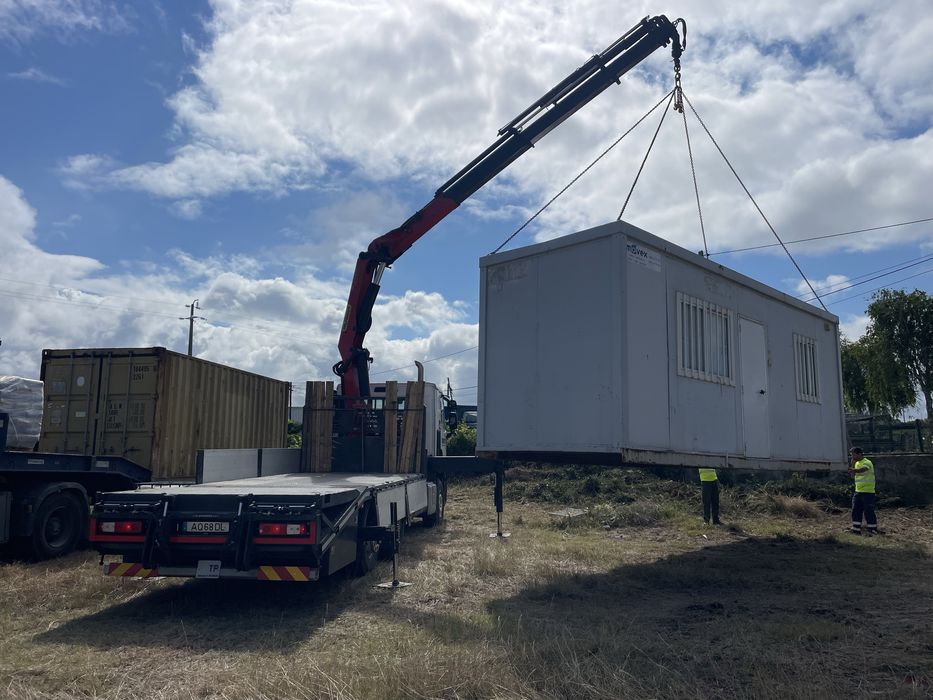 Aluguer Camião Grua 20M C/Rampa