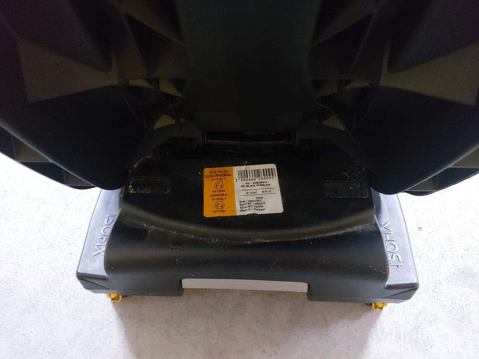 Cadeira Auto Preta Bebeconfort Milofix