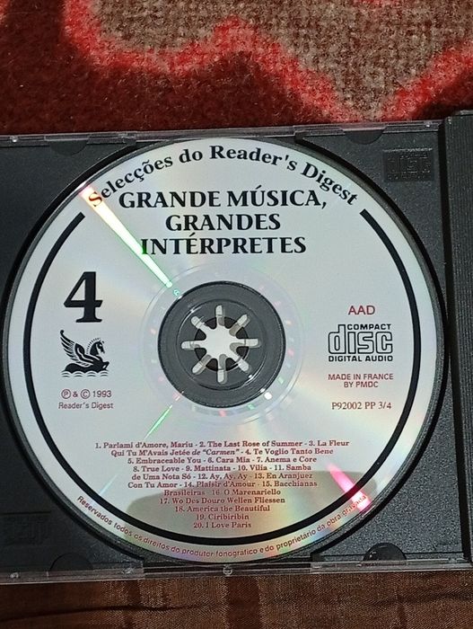 Cd Duplo Grandes Intérpretes Opera