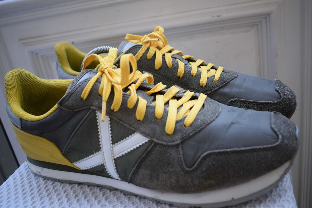 замшевые кроссовки кросовки мокасины Munich р. 45