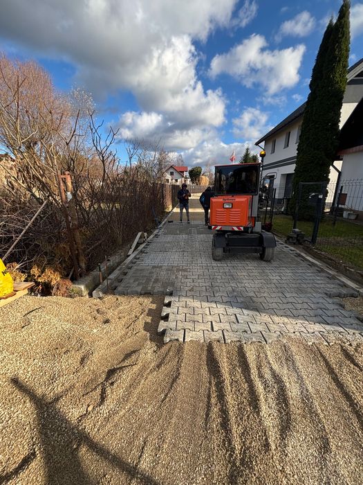 Maszynowe układanie kostki optimas
