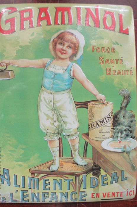 Postais Antigos em Metal