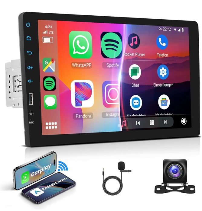 Auto radios carplay e android auto