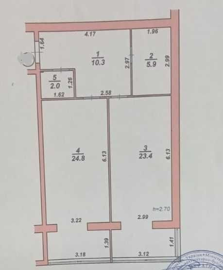 Продаж квартири  великої площі в новобудові вул. Пулюя