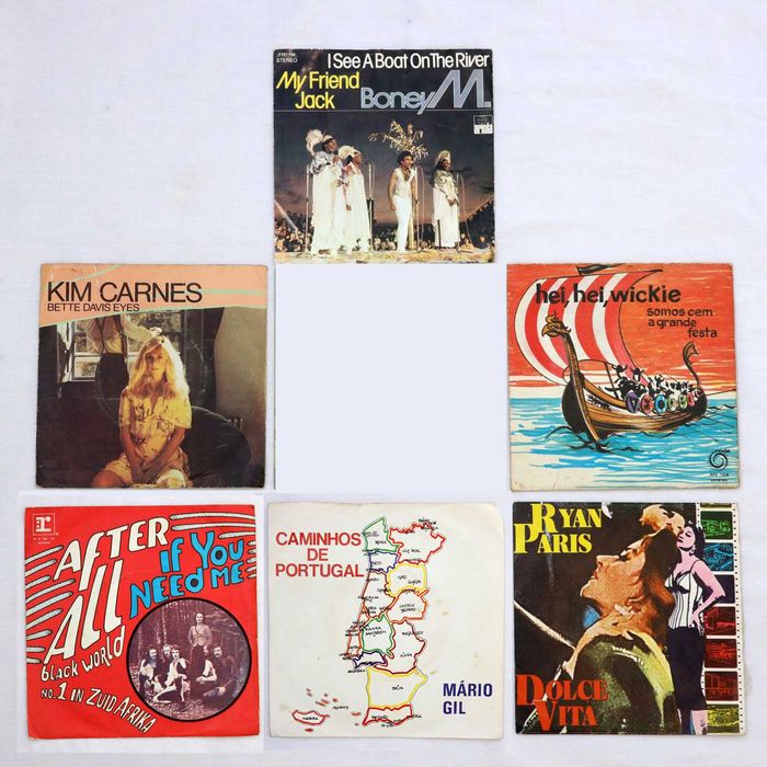 Discos Vinil Single em muito bom estado