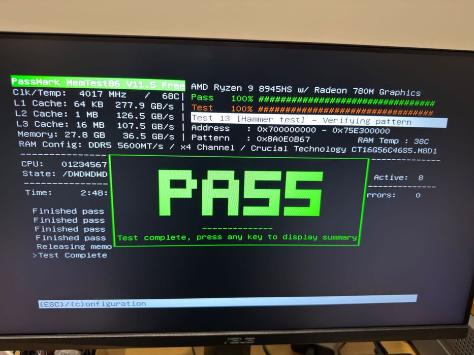 DDR5 Crucial 32GB (2x16GB) CT2K16G56C46S5 5600 MHz SO-DIMM